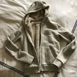 Jack Wills Sherpa Lined zip-up hoodie
